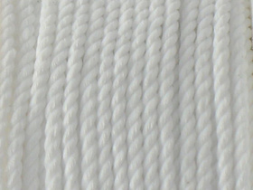 Sznurek Skręcany Biały 2.2mm Szpulka 25m