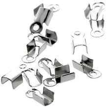 Uchwyt Łapaczka końcówka zaciskowa do sznurka 6x3mm ~30szt