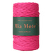 Mia Mote™ Classic Line Sznurek bawełniany skręcany do makramy 5mm radiant orchid