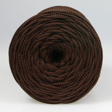 Mia Mote™ ByBag Line Sznurek Poliestrowy płaski bez rdzenia ciemny brązowy czekolada 5mm