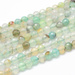 Agat Pale Green Kamień Jubilerski Fasetowany kula 6mm
