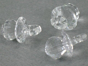 Kryształki Szlifowane Akrylowe Smoczek 27x17mm