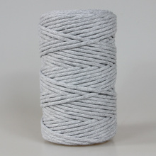 Mia Mote™ Classic Line Sznurek bawełniany skręcany do makramy 5mm basalt grit