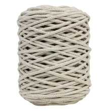 Mia Mote™ Basic Line sznurek bawełniany 5mm moonstone