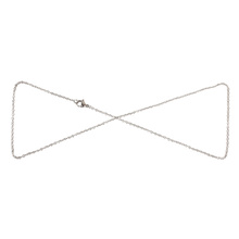 Łańcuszek ze Stali Chirurgicznej 304 z Zapięciem do zawieszek 44cm
