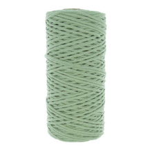 Mia Mote™ Classic Line Sznurek bawełniany skręcany do makramy 2mm green jasper