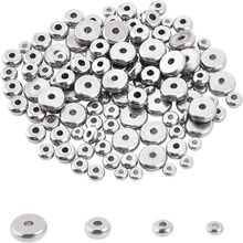 Dysk Przekładka Stal Chirurgiczna 304 mix rozmiarów 4~8x1.2~2.5mm, Otwór 1.2~1.8mm