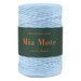 Mia Mote™ Classic Line Sznurek bawełniany skręcany do makramy 2mm atlantis crystal