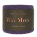 Mia Mote™ Green Cotton MOTE amethyst 4-nitki