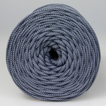 Mia Mote™ ByBag Line Sznurek Poliestrowy płaski bez rdzenia stalowy srebrny 5mm