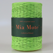 Mia Mote™ Classic Line Sznurek bawełniany skręcany do makramy 3mm Tulliumit