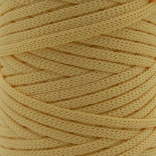 Mia Mote™ ByBag Line Sznurek Poliestrowy matowy płaski bez rdzenia budyniowy 3mm