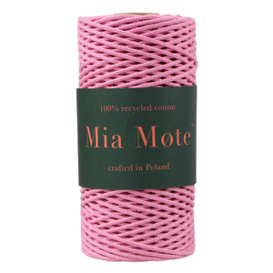 Mia Mote™ Petit Line Sznurek pleciony bawełniany 2mm Morganite