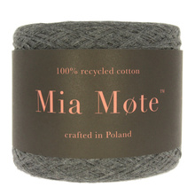 Mia Mote™ Green Cotton MOTE smoky quartz 4-nitki