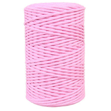 Mia Mote™ Classic Line Sznurek bawełniany skręcany do makramy 3mm morganite