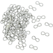 Zawieszka Stal Chirurgiczna Nieskończoność 10x4mm 5szt