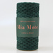 Mia Mote™ Petit Line Outlet CUT  Sznurek pleciony bawełniany 2mm Emerald