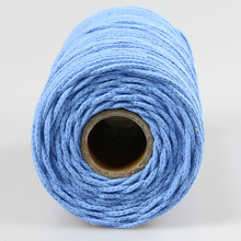 Mia Mote™ Petit Line Sznurek pleciony bawełniany 2mm Rhodisite