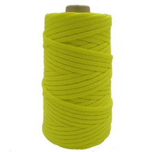 Mia Mote™ ByBag Line Sznurek Poliestrowy matowy płaski bez rdzenia limonka 5mm
