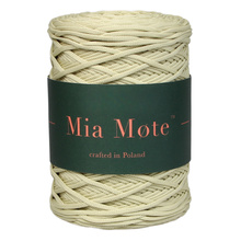 Mia Mote™ ByBag Line Sznurek Poliestrowy płaski bez rdzenia Champagne złoty 3mm