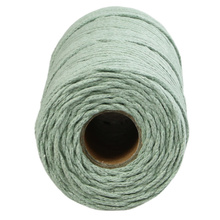 Mia Mote™ Petit Line Sznurek pleciony bawełniany 2mm Oliwin Peridot