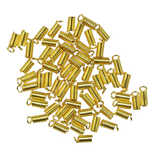 Uchwyt Wkręcany Sprężynki do Rzemienia 2.5mm złote