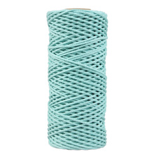 Mia Mote™ Petit Line Sznurek pleciony bawełniany 2mm Chryzopraz