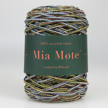 Mia Mote™ Thinny Line sznurek bawełniany 3mm miraże ombre strip