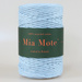 Mia Mote™ Classic Line Sznurek bawełniany skręcany do makramy 3mm atlantis crystal