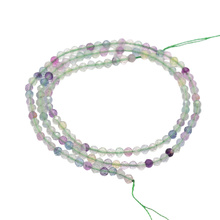 Fluoryt naturalny - kamień klarowności, harmonii i koncentracji - kula fasetowana 2mm