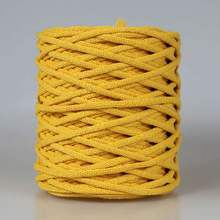 Mia Mote™ Lush Line Sznurek bawełniany 5mm orpiment on dolomite