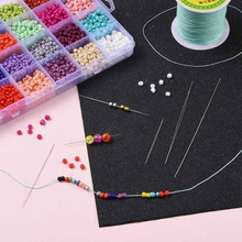 Igła Do nawlekania Koralików z Dużym Oczkiem 57mm