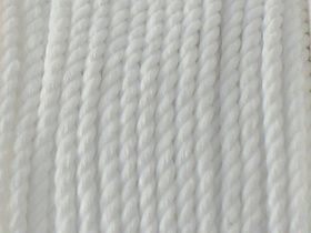 Sznurek Skręcany Biały 2.2mm 2m