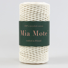 Mia Mote™ Petit Line Sznurek bawełniany 2mm limestone