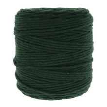 Sznurek bawełniany skręcany do makramy ecconomic zielony 2mm ~30m