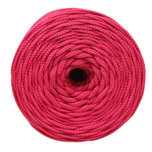 Mia Mote™ ByBag Line Sznurek Poliestrowy płaski bez rdzenia malinowy 5mm