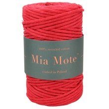 Mia Mote™ Classic Line Sznurek bawełniany skręcany do makramy 5mm krokoit