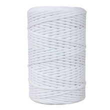 Mia Mote™ Classic Line Sznurek bawełniany skręcany do makramy 3mm chalk