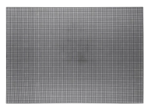 Kanwa plastikowa do makramy baza torebki czarna 41x59cm 17/10cm