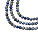 Lapis Lazuli - kamień mądrości, intuicji i wewnętrznego spokoju - kula fasetowana 2mm