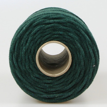 Mia Mote™ Petit Line Sznurek pleciony bawełniany 2mm Emerald