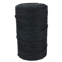 Mia Mote™ Classic Line Sznurek bawełniany skręcany do makramy 5mm shungite