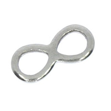 Zawieszka Stal Chirurgiczna Nieskończoność 10x4mm 5szt