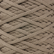 Mia Mote™ ByBag Line Sznurek Poliestrowy płaski bez rdzenia beżowy ciemny mokka 3mm