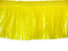 Frędzle cięte Taśma dekoracyjna z frędzlami żółty 60mm