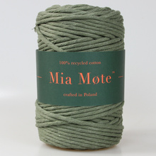 Mia Mote™ Lavish Line Sznurek bawełniany skręcany do makramy serpentin 5mm