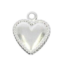 Zawieszka Stal Chirurgiczna Serce 10x8mm