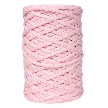 Mia Mote™ ByBag Line Sznurek Poliestrowy płaski bez rdzenia pastelowy różowy 5mm