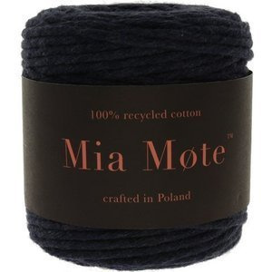 Sznurek bawełniany skręcany do makramy ecconomic granatowy 5mm ~100m