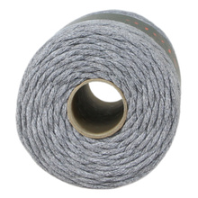 Sznurek bawełniany skręcany do makramy Lavish Striped Flint 3mm